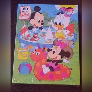 1984 Walt Disney Babies 60 Piece Jigsaw Puzzle by Golden *SEALED